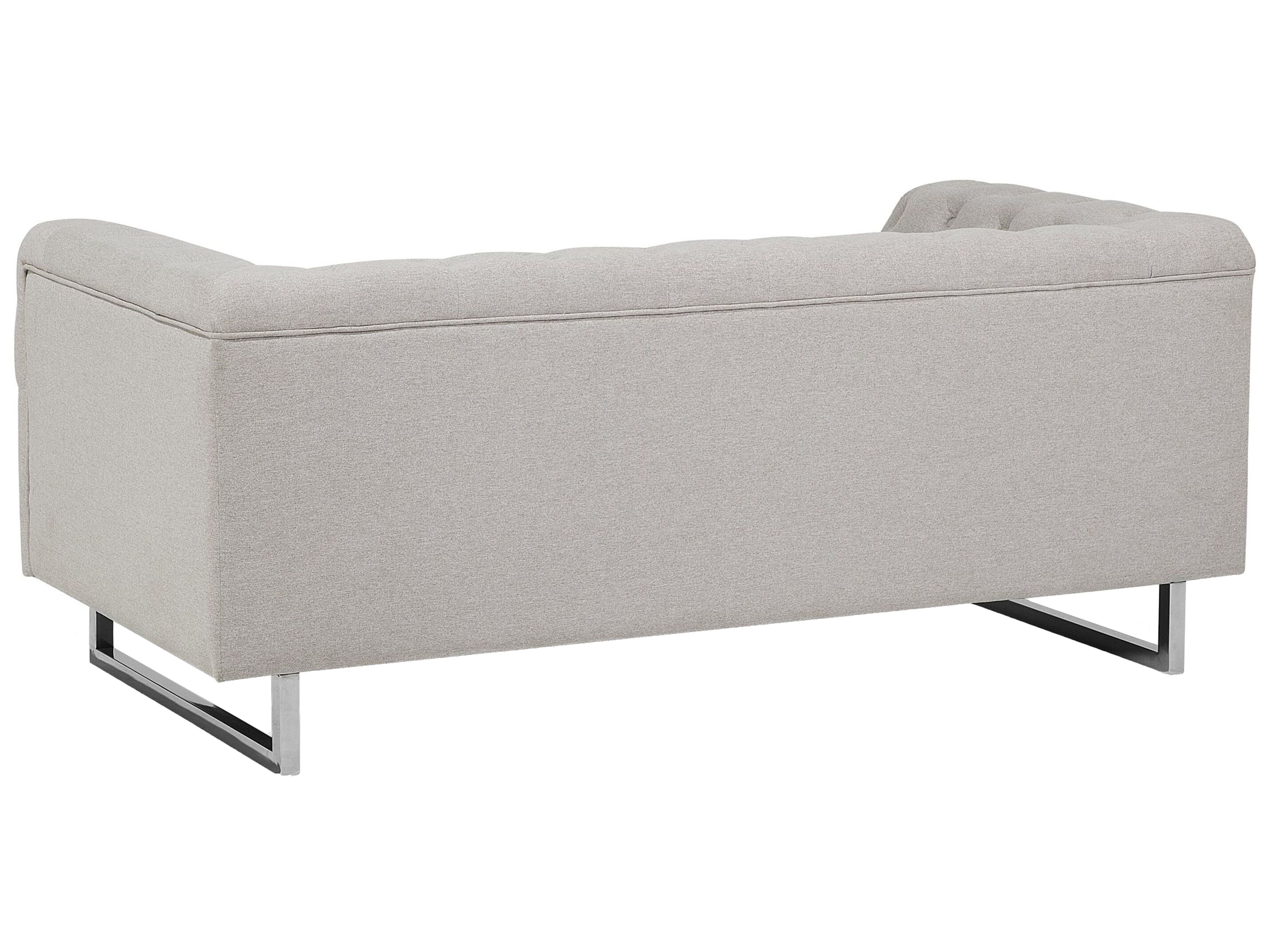 Sofa 2-osobowa beżowa VISSLAND