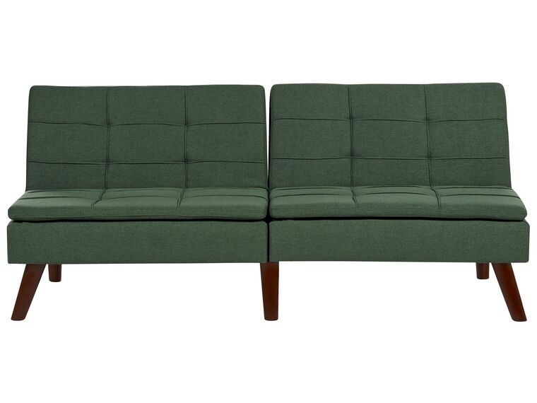 Zöld kárpitozott kanapéágy RONNE_898171
