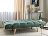 Fabric Sofa Bed Green INGARO_894168