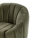 Fotel welurowy zielony MALUNG_884007