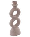 Castiçal em cerâmica creme 23 cm NAOUSA_846175