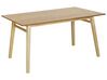 Spisebord 150 x 90 cm lyst træ VARLEY_897121