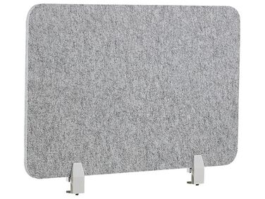 Pannello divisorio per scrivania grigio 80 x 50 cm SPLIT