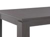 Jedálenský stôl 180 x 90 cm tmavé drevo VITON_798100