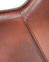Faux Leather Desk Chair Brown NEWDALE_854763