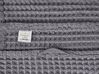 Conjunto de 9 toallas de algodón gris claro AREORA_794065