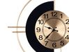 Reloj de pared de hierro dorado y negro 59 x 67 cm ALLOGNY_892127
