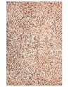 Vloerkleed patchwork bruin/beige 140 x 200 cm TORUL_792673