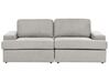 4 Seater Fabric Living Room Set Light Grey ALLA_893878