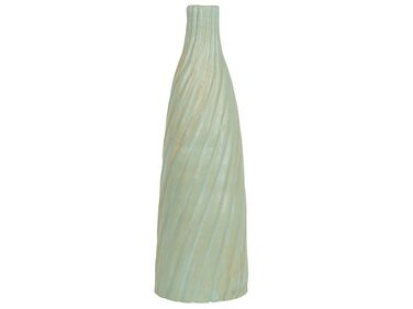 Terracotta Decorative Vase 54 cm Light Green FLORENTIA