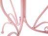 Balkontafel metaal roze ø 70 cm ALBINIA_774548