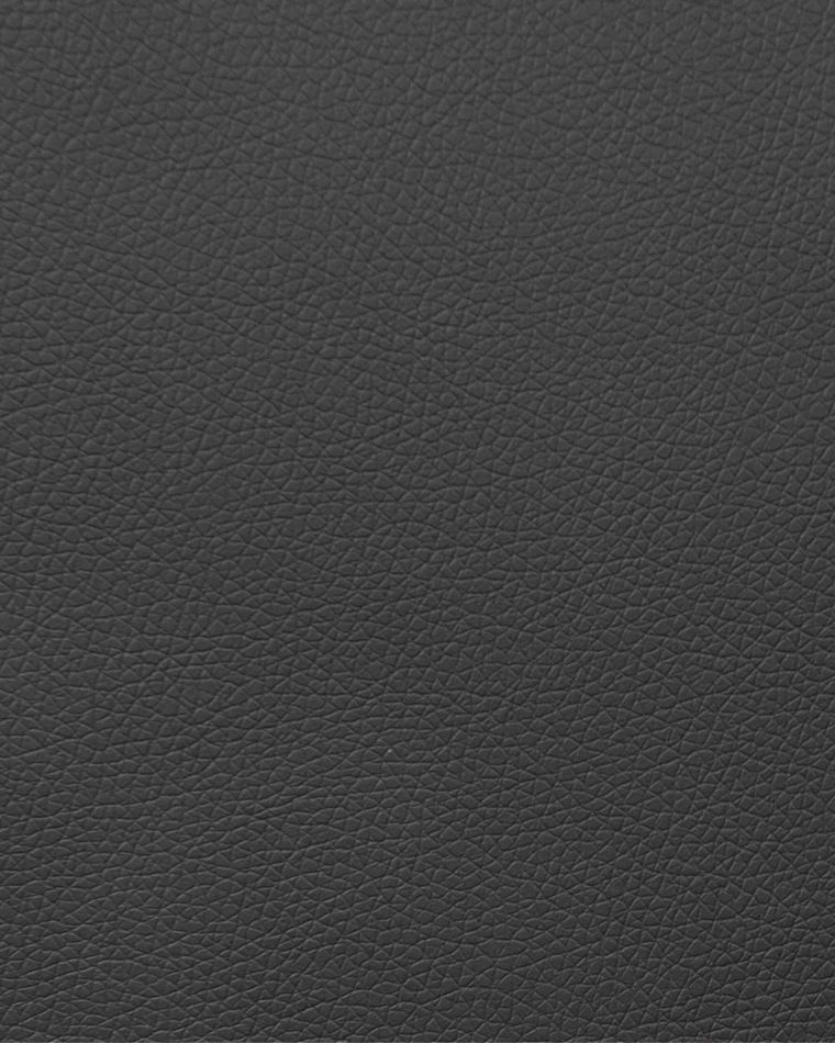 Bürostuhl Kunstleder schwarz / silber höhenverstellbar KNIGHT | Beliani.ch