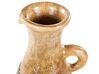 Terracotta Decorative Vase 50 cm Green and Gold MARONEJA_850820