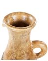 Terracotta Decorative Vase 50 cm Green and Gold MARONEJA_850820