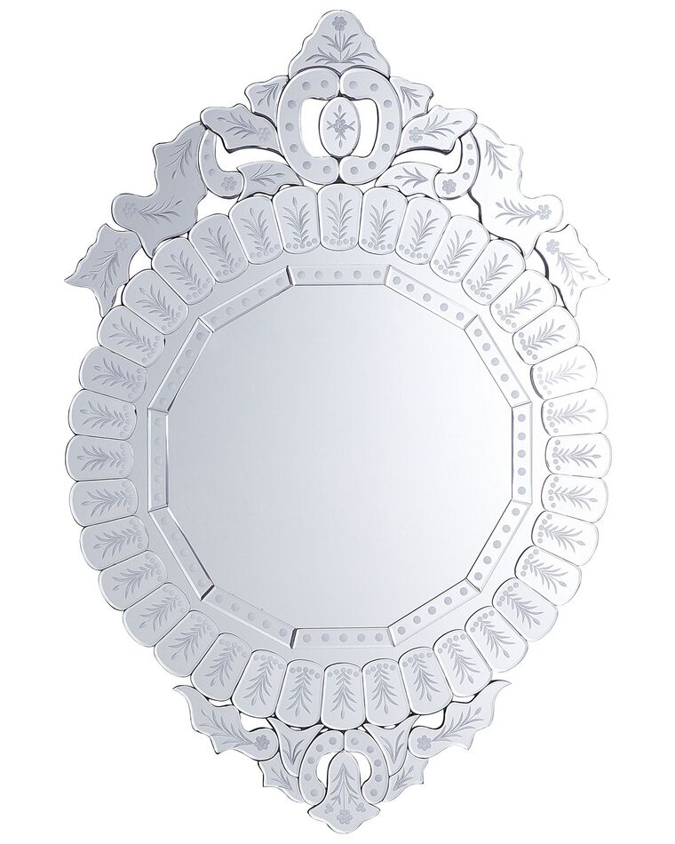 Spejl 70x100 cm Sølv CRAON_904073
