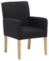 Fabric Dining Chair Black ROCKEFELLER_770796