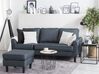 3-istuttava sohva ja rahi kangas tummanharmaa AVESTA_741935