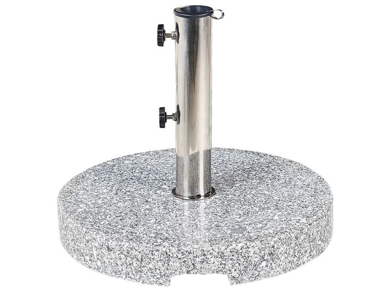 Aurinkovarjon jalka graniitti harmaa 25 kg ⌀ 45 cm CEGGIA_843603