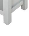 Regal grau / heller Holzfarbton 5 Fächer CLIO_825980