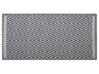 Tappeto da esterno grigio chiaro 90 x 150 cm SIKAR_716018