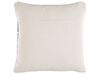 Set of 2 Cotton Cushions Geometric Pattern 45 x 45 cm Black and White KOTURE_802248