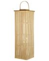 Lanterna em madeira de bambu natural 88 cm BALABAC_873721
