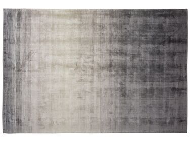 Viskózový koberec 160 x 230 cm sivý ERCIS