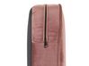 3 Seater Velvet Fabric Sofa Pink CHESTERFIELD_778830