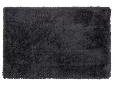 Koberec Shaggy 160 x 230 cm černý CIDE