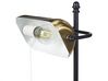 Lámpara de mesa de metal dorado/negro 52 cm MARAVAL_851472