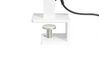 Metal LED Clamp-On Desk Lamp White VOLANS_849454