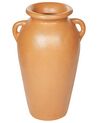 Vaso decorativo em terracota laranja 42 cm DABONG_894052