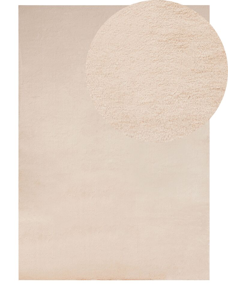 Tappeto beige 160 x 230 cm MIRPUR_858873