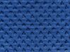 Capa de cobertor pesado em tecido azul marinho 100 x 150 cm CALLISTO_891859