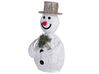 LED-koriste lumiukko puuvilla valkoinen 50 cm KUMPU_812693