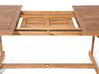 Conjunto de jardín 6 plazas de madera de acacia con sombrilla (12 opciones) MAUI_863907