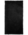 Fekete hosszú szálú szőnyeg 80 x 150 cm EVREN_758523