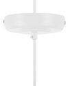 Bílá závěsná lampa DRIVA_694615