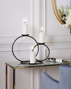 Kynttilänjalka metalli 3-haaraa musta 33 cm CAKUNG Kynttilänjalka metalli 3-haaraa musta 33 cm CAKUNG