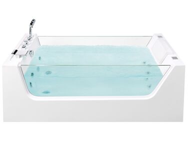 Freestanding Whirlpool Bath 1700 x 800 mm White OYON 