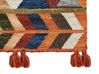 Kelim Teppich Wolle mehrfarbig 160 x 230 cm geometrisches Muster Kurzflor KAGHSI_858198
