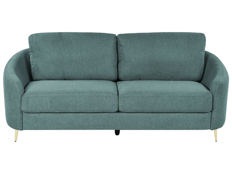 3 Seater Fabric Sofa Green TROSA_851910