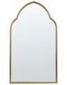 Espejo de pared de metal/vidrio dorado 54 x 100 cm ACONCHI_848431
