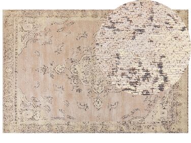 Bavlnený koberec 200 x 300 cm béžový MATARIM