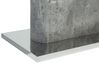 Jedálenský stôl s betónovým efektom 160 x 90 cm sivý PASADENA_694991