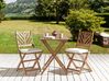 Conjunto de 2 cojines para sillas de jardín blancos TERNI_897968