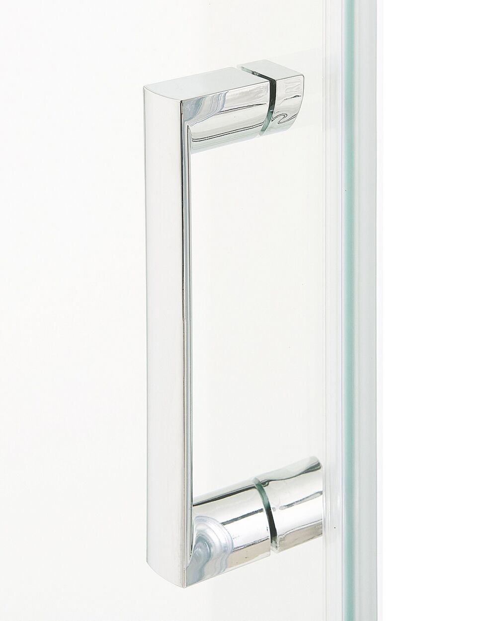 DARLI - Douchecabine - Zwart - 70 x 70 x 185 cm - Veiligheidsglas - Beliani