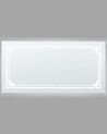 LED Wall Mirror 120 x 60 cm Silver AVRANCHES_837498