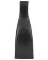 Dekoratívna kameninová váza 25 cm čierna THAPSUS_734342