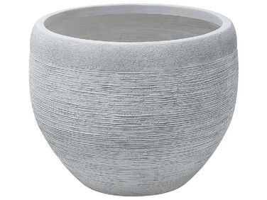 Cache-pot en pierre blanche 50x50x39 cm ZAKROS